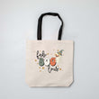 Load image into Gallery viewer, "fab BOO lous" Ghost Halloween Tote Bag