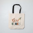 Load image into Gallery viewer, "Boooooks" Ghost Reading Halloween Tote Bag