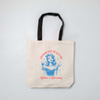 Load image into Gallery viewer, "I'm Made Out of Glitter, Wine & Anxiety" Tote Bag