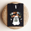 Load image into Gallery viewer, "Booooks" Cute Ghost Reading Tee
