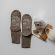 Load image into Gallery viewer, Vintage Library Due Date Stamp Women's Socks for Readers