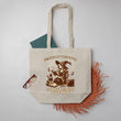 Load image into Gallery viewer, "Season of the Witch Spooky Readers Book Club" Large Canvas Book Bag