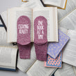 Load image into Gallery viewer, "Escaping Reality One Book at a Time" Women's Socks for Fantasy Readers