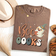 Load image into Gallery viewer, "Boooooks" Ghost and Book Themed Halloween Cotton T-Shirt