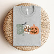 Load image into Gallery viewer, "Boo" Ghost and Pumpkin Themed Bookish T-Shirt