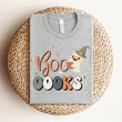 Load image into Gallery viewer, "Booooks" Cute Ghost Reading Tee
