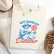 Load image into Gallery viewer, "Hot Bookish Summer" Reader's Cotton T-Shirt