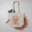 Load image into Gallery viewer, "I'm Only Talking to my Dog Today" Large Canvas Book Bag
