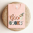 Load image into Gallery viewer, "Booooks" Cute Ghost Reading Tee