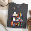 Load image into Gallery viewer, Booook Shelf Ghost Themed Bookish Cotton Tee