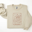 Load image into Gallery viewer, "The Reader" Tarot Card Witchy Sweatshirt