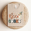 Load image into Gallery viewer, "Booooks" Cute Ghost Reading Tee