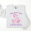 Load image into Gallery viewer, "Time Spent With Books and Cats is Never Wasted" Sweatshirt for Book Lovers