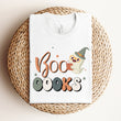 Load image into Gallery viewer, "Booooks" Cute Ghost Reading Tee