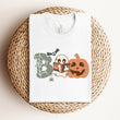 Load image into Gallery viewer, "Boo" Ghost and Pumpkin Themed Bookish T-Shirt