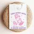 Load image into Gallery viewer, "Time Spent With Books and Cats is Never Wasted" Tee