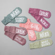 Load image into Gallery viewer, "I Like Books... & Maybe 3 People" Socks Reading Gift, Lg-VIP
