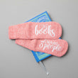 Load image into Gallery viewer, "I Like Books... & Maybe 3 People" Socks Reading Gift