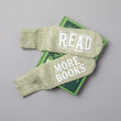 Load image into Gallery viewer, "Read/More Books" Book Lover's Gift Socks