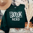 Load image into Gallery viewer, "Book Nerd" Reader's Sweatshirt