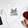 Load image into Gallery viewer, "Just One More Chapter" Bookish Gift T-Shirt