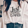 Load image into Gallery viewer, "Just One More Chapter" Book Club Sweatshirt