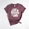 Load image into Gallery viewer, "Talk Fiction To Me" Bookish T-Shirt