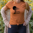 Load image into Gallery viewer, "I'm so Glad I Live in a World of Octobers" L.M. Montgomery inspired T-Shirt