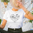 Load image into Gallery viewer, Book Heart Book Lovers T-Shirt