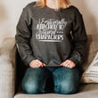 Load image into Gallery viewer, "Emotionally Attached To Fictional Characters" Bookish Sweatshirt