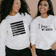 Load image into Gallery viewer, "I Can Take Care of Myself" Empowerment Sweatshirt