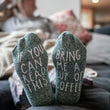 Load image into Gallery viewer, "If You Can Read This...Bring Me A Cup Of Coffee"  Socks Coffee Gift
