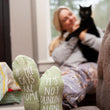 Load image into Gallery viewer, "It's Not Drinking Alone...If The Cats Are Home" Socks Women's Cat Lovers Gift