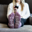 Load image into Gallery viewer, "It's Not Drinking Alone...If The Cats Are Home" Socks Women's Cat Lovers Gift