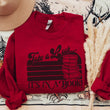 Load image into Gallery viewer, "Take a Look, It's in a Book" Book Lover's Unisex Sweatshirt