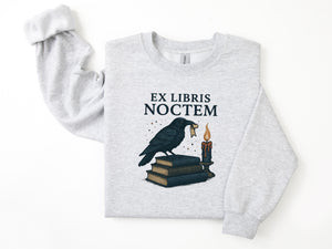 "Ex Libris Notem"  Halloween Comfy Sweatshirt