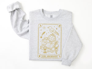"The Archivist" Tarot Inspired Cozy Sweatshirt