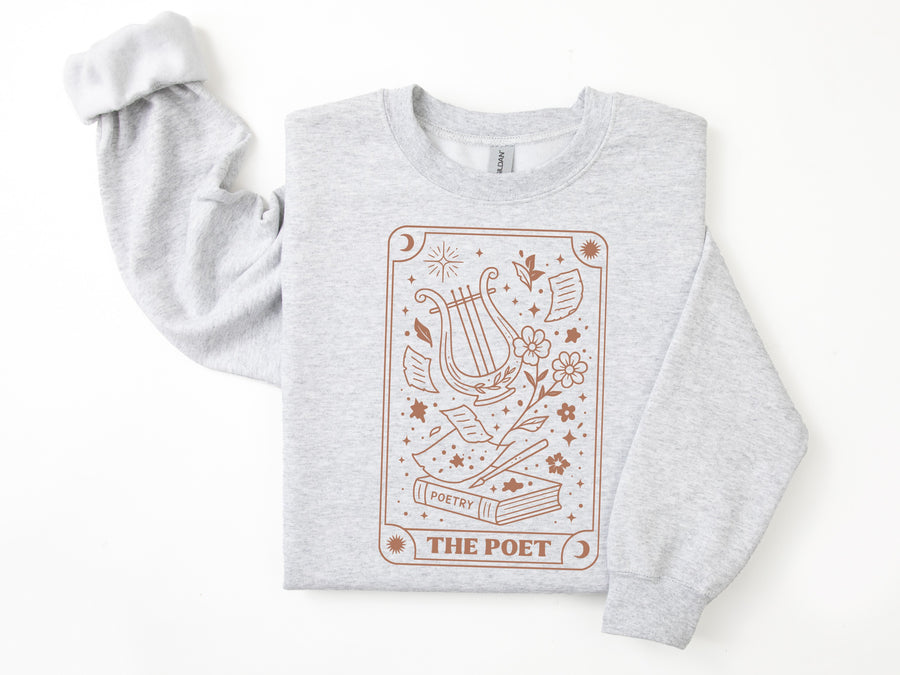 "The Poet" Tarot Inspired Autumn Sweatshirt