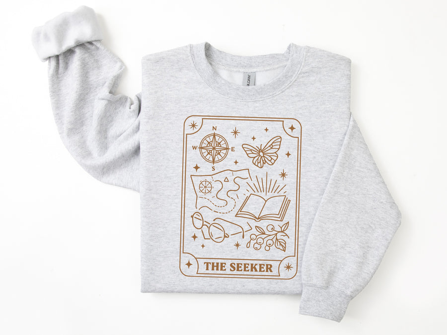 "The Seeker" Tarot Inspired Autumn Sweatshirt