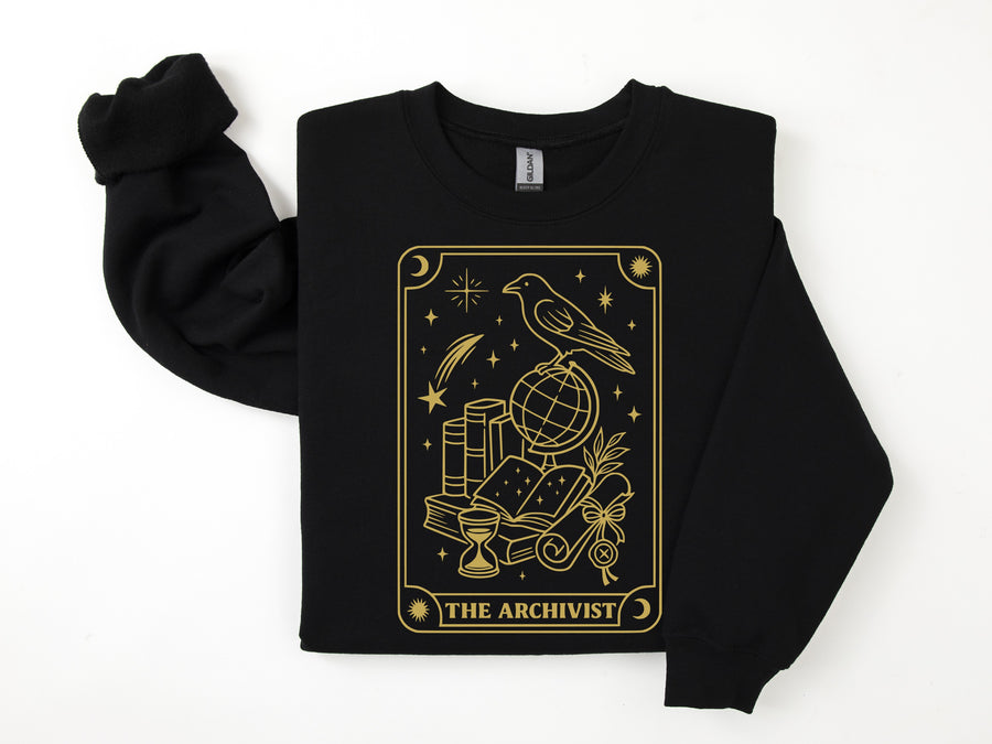 "The Archivist" Tarot Inspired Cozy Sweatshirt