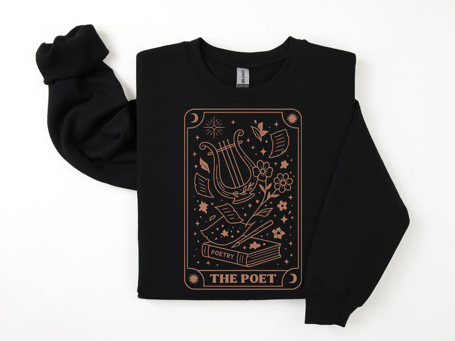 "The Poet" Tarot Inspired Autumn Sweatshirt