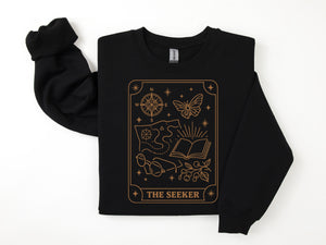 "The Seeker" Tarot Inspired Autumn Sweatshirt