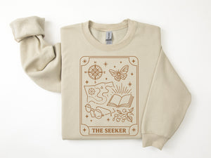 "The Seeker" Tarot Inspired Autumn Sweatshirt