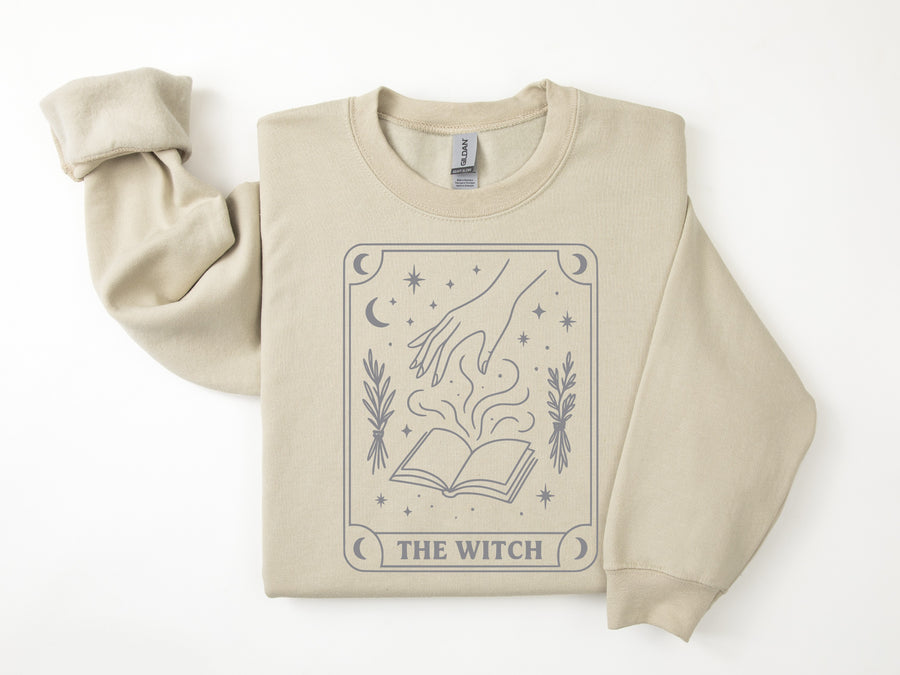 "The Witch" Tarot Inspired Autumn Sweatshirt