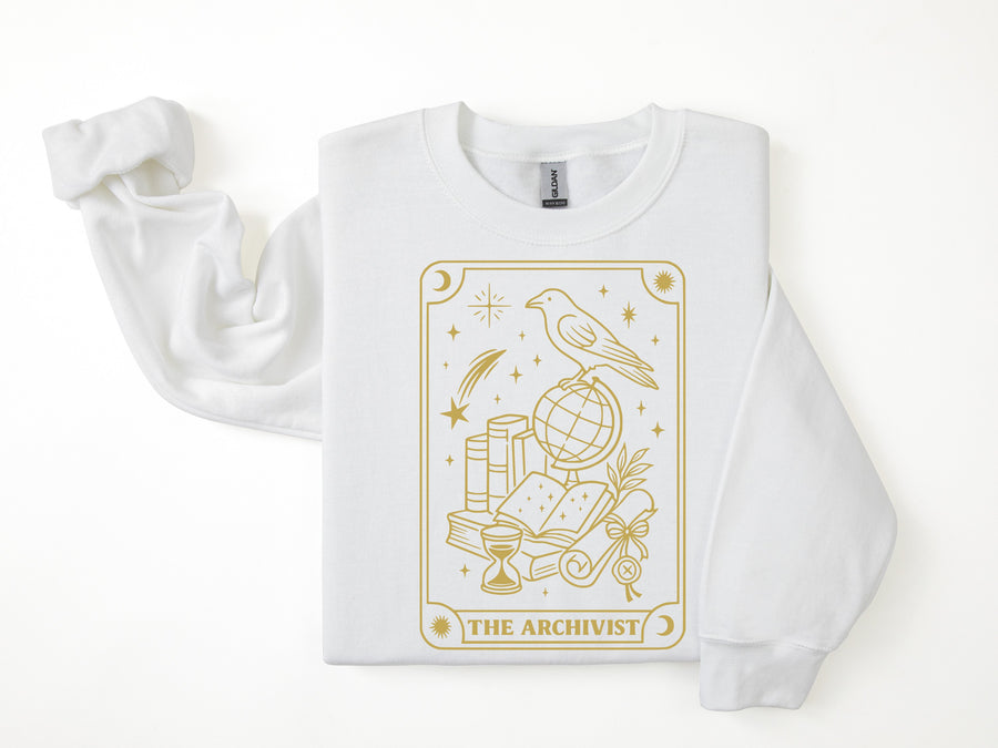 "The Archivist" Tarot Inspired Cozy Sweatshirt