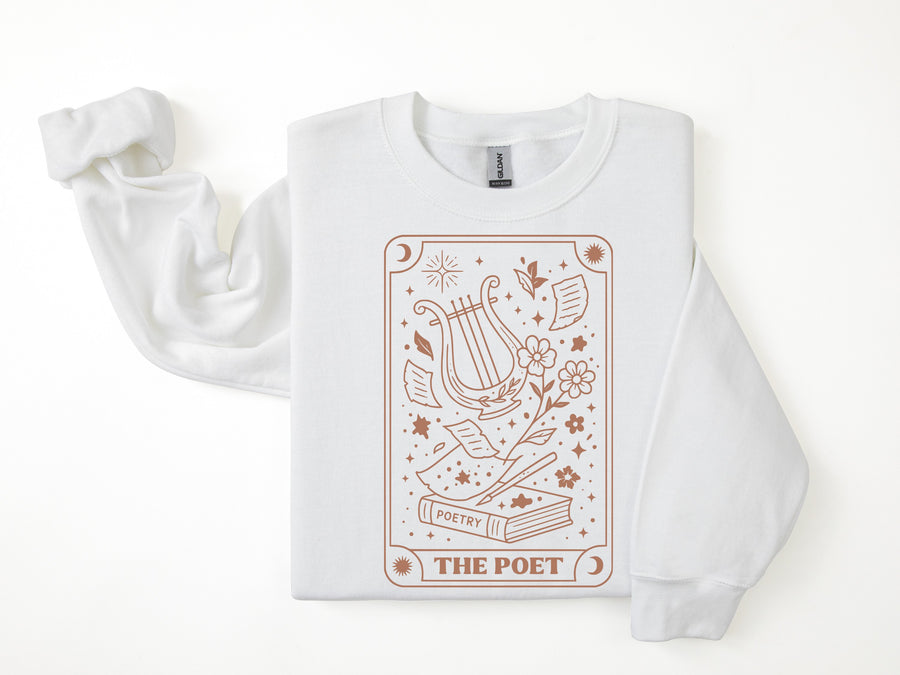 "The Poet" Tarot Inspired Autumn Sweatshirt
