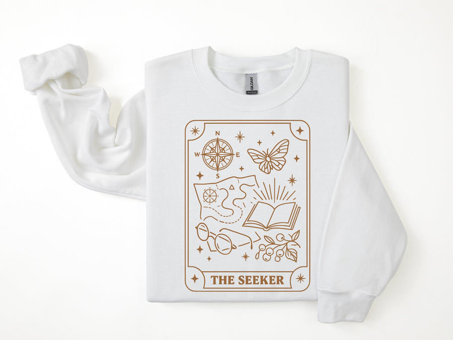 "The Seeker" Tarot Inspired Autumn Sweatshirt