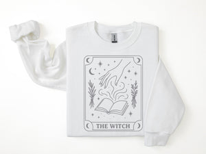 "The Witch" Tarot Inspired Autumn Sweatshirt