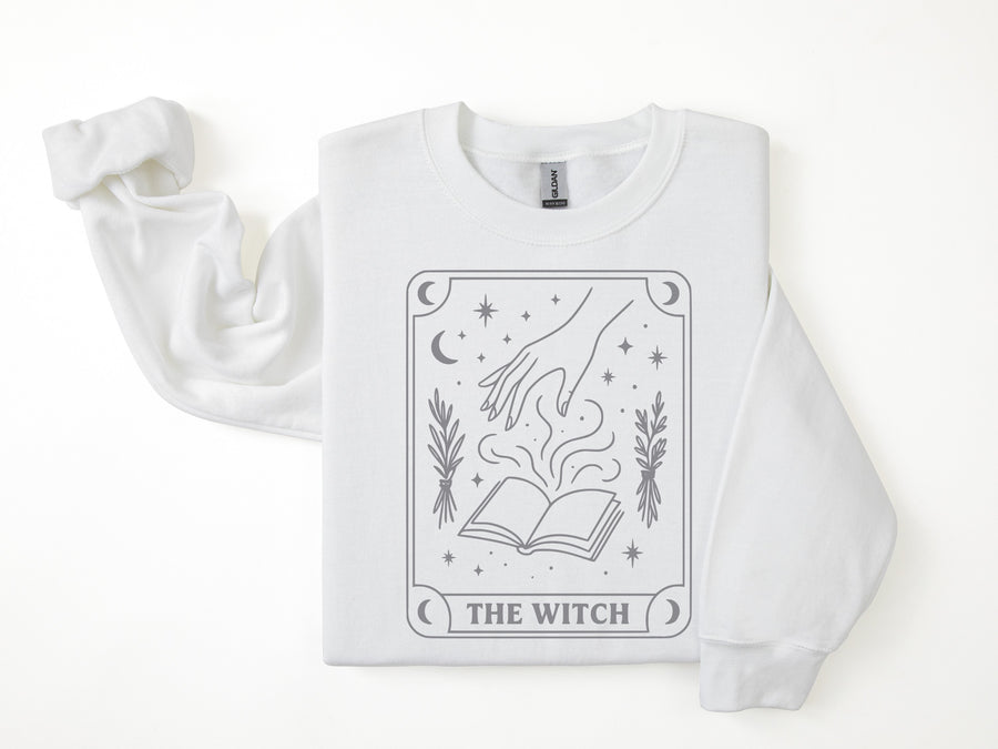 "The Witch" Tarot Inspired Autumn Sweatshirt