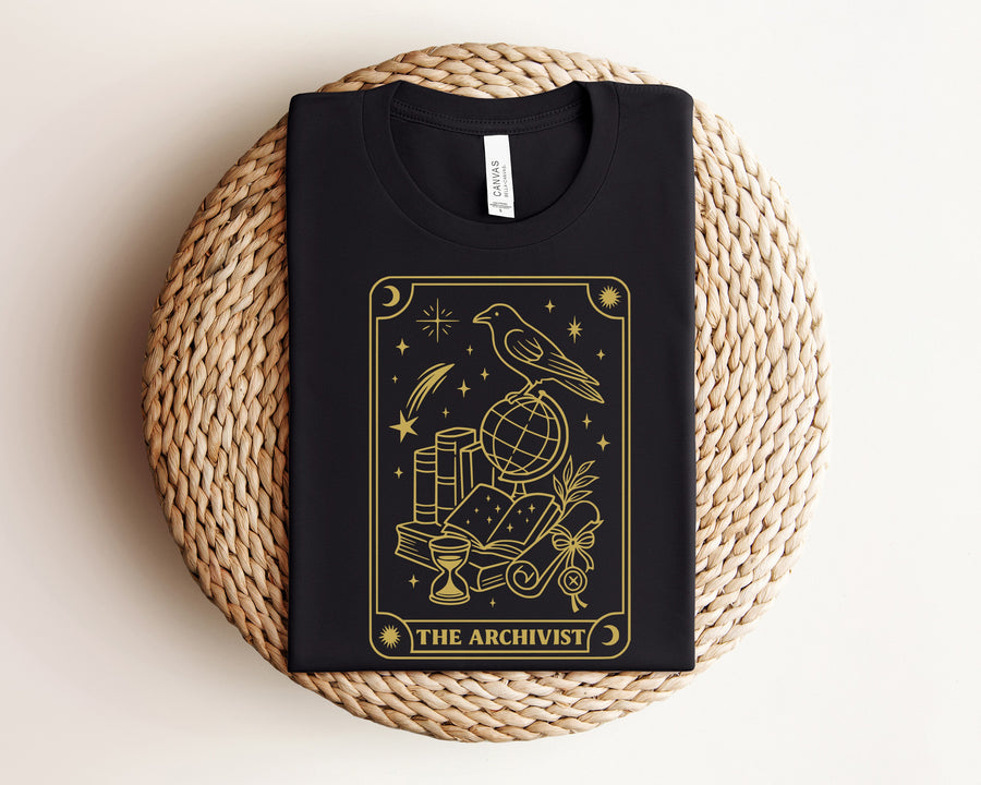 "The Archivist"  Tarot Inspired T-Shirt